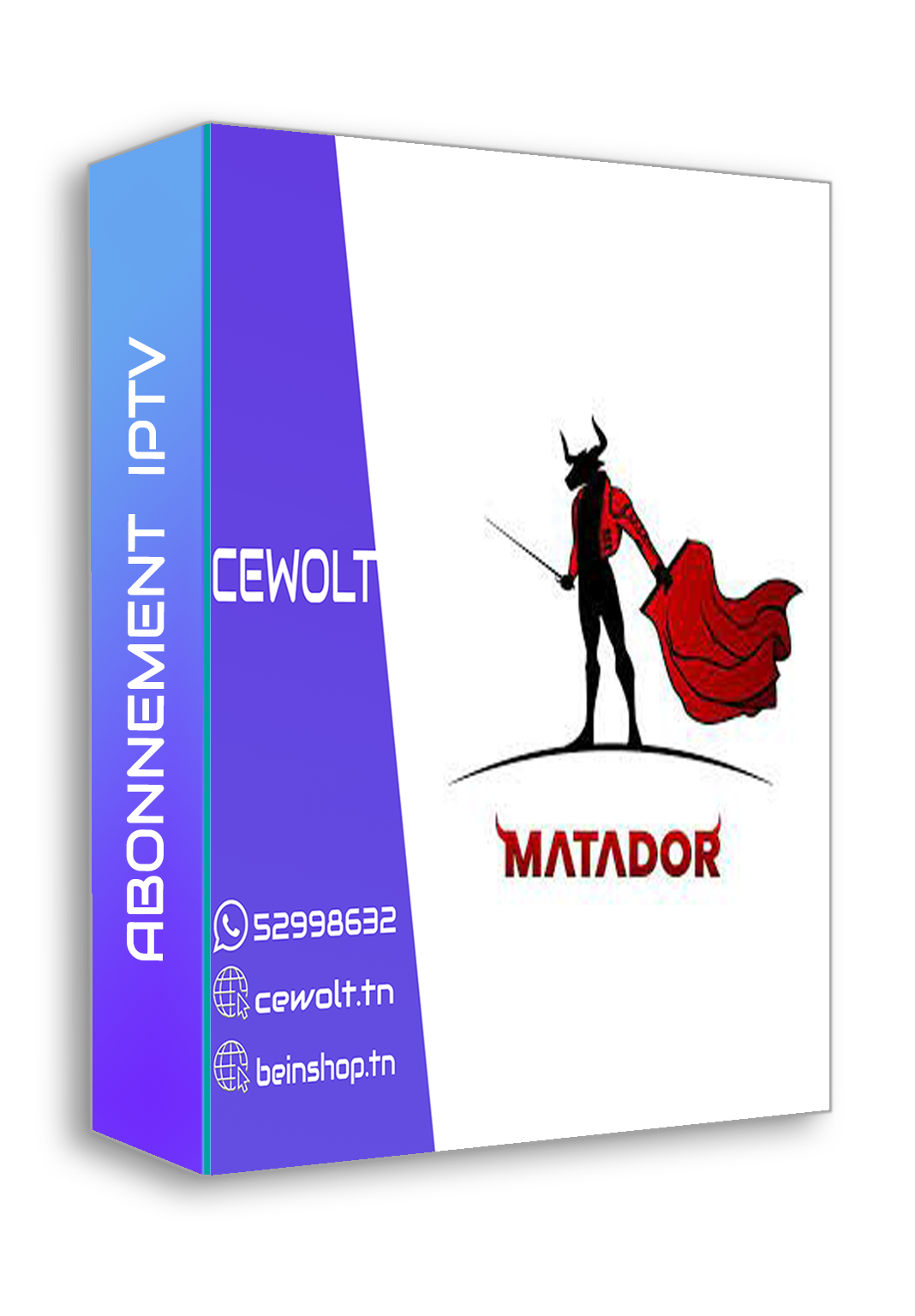 Abonnement 12 MOIS MATADOR IPTV - EverStore Tunisie