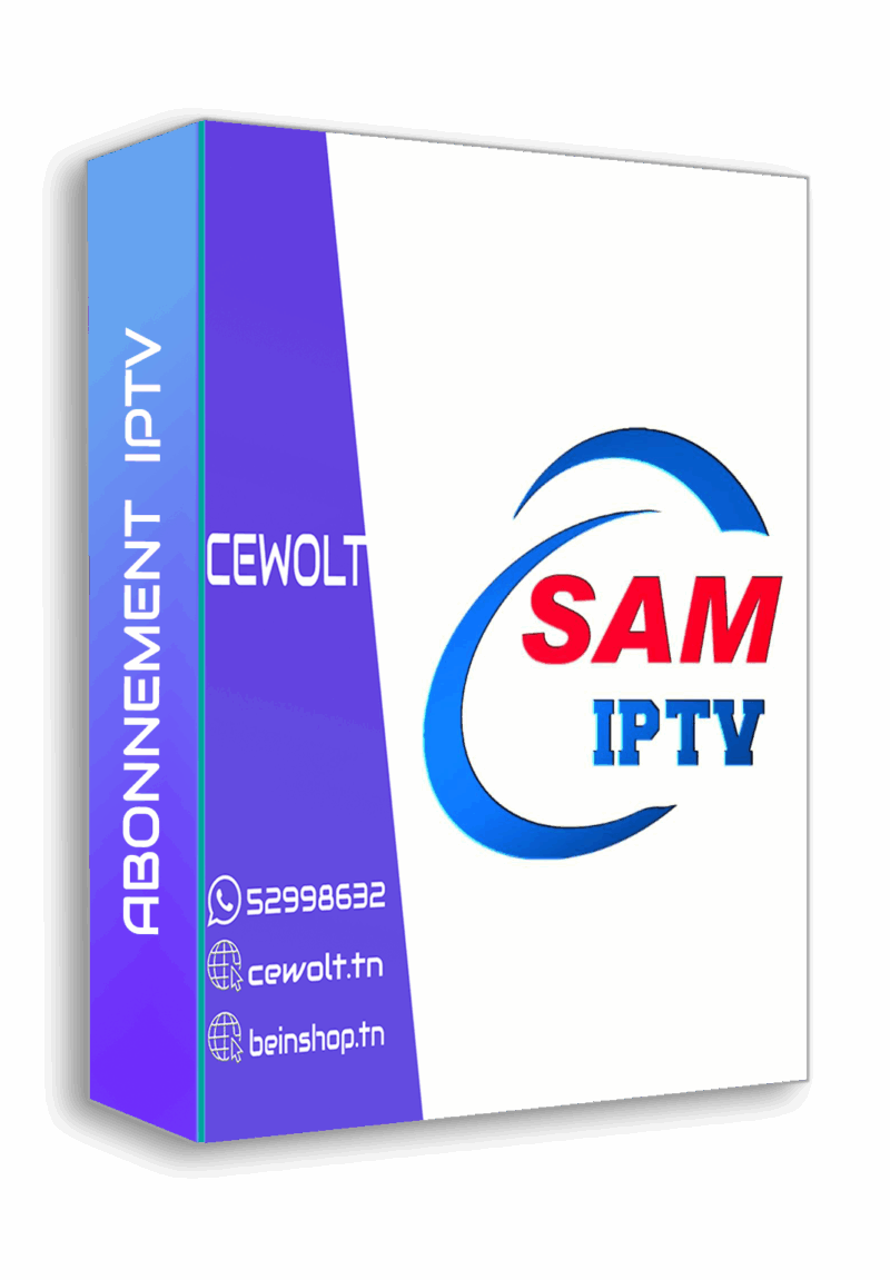 Abonnement Récepteurs sam iptv 12mois