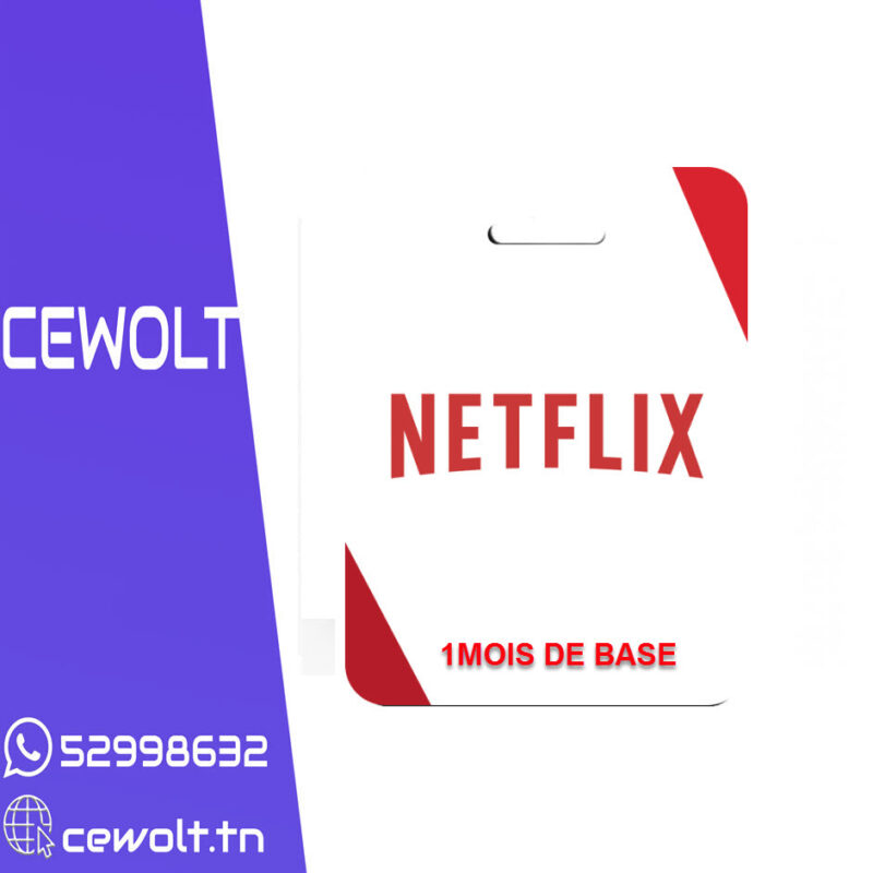 Abonnement netflix de base 1mois