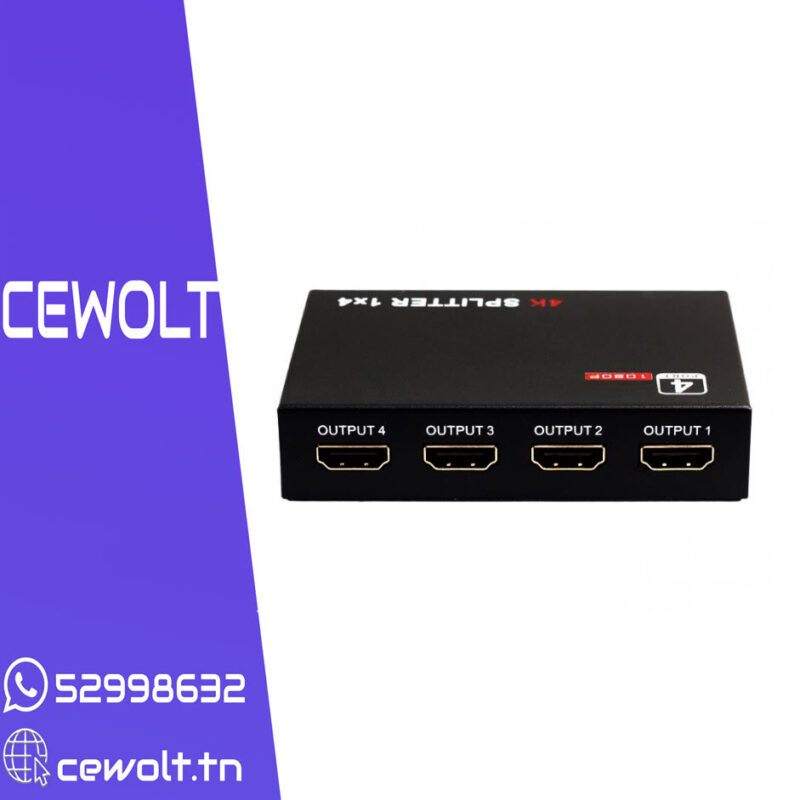 Splitter hdmi 4 Ports