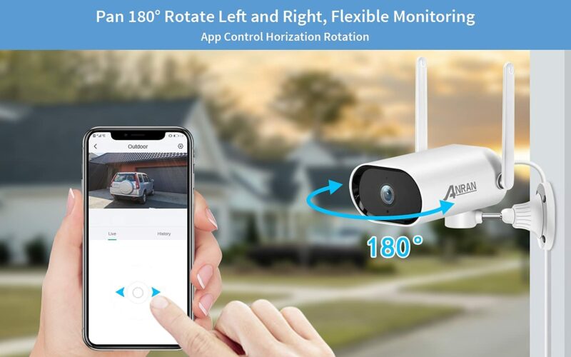 Caméra anran wifi 2mp 1080P 180° – Image 4