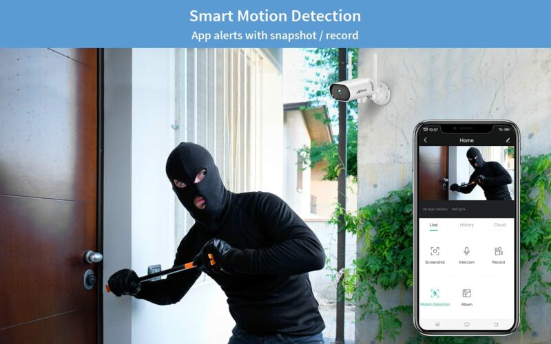 Caméra anran wifi 2mp 1080P 180° – Image 11
