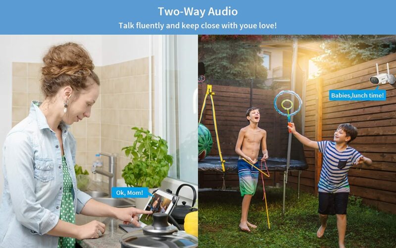 Caméra anran wifi 2mp 1080P 180° – Image 8