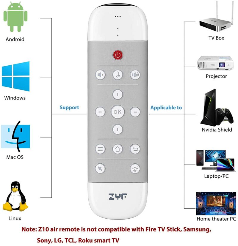 Air Mouse Remote Q40 2.4G – Image 7