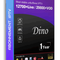 Abonnement Dino iptv 12mois