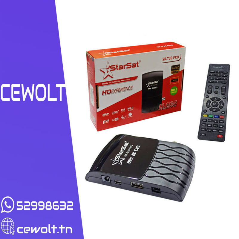 Récepteur Starsat t30 pro HD