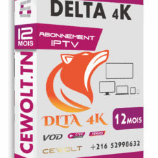 Abonnement Delta 4K iptv Premium