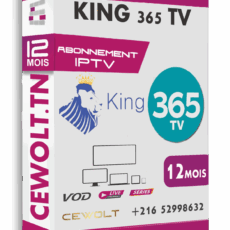 Abonnement King 365 4K iptv Premium