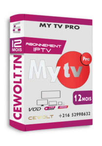 Abonnement Mytv 4K iptv 12mois