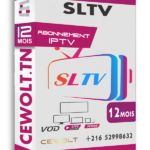 Abonnement SLTV 4K iptv 12mois