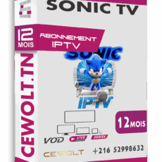 Abonnement sonic iptv Test 24h