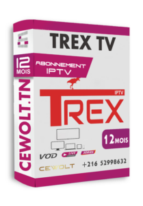 Abonnement Trex 4K iptv 12mois