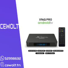 Box Android X96 Q PRO 2GB RAM-16GB ROM+15mois ott