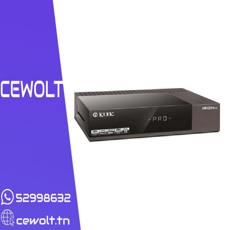 Récepteur icon iron pro 4k-android