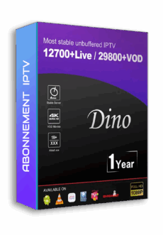 Abonnement Dino iptv 12mois