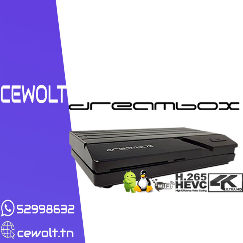 Récepteur Dreambox One UHD 2x DVB-S2X