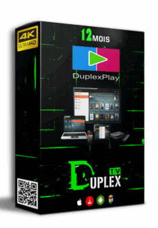 Abonnement duplex iptv 12mois