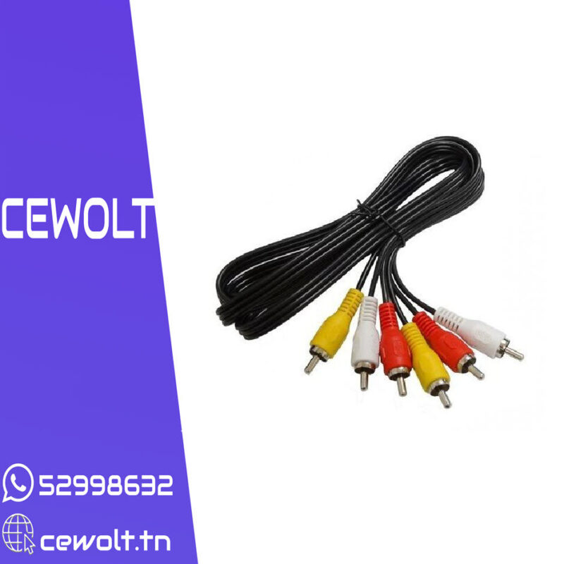 Câbles rca 1.5m