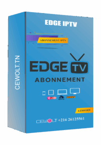 Abonnement Edge iptv 12mois