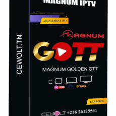 Abonnement Magnum iptv 12mois