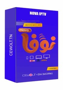 Abonnement Nova iptv 12mois