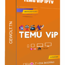 Abonnement Temu vip iptv test 24/h