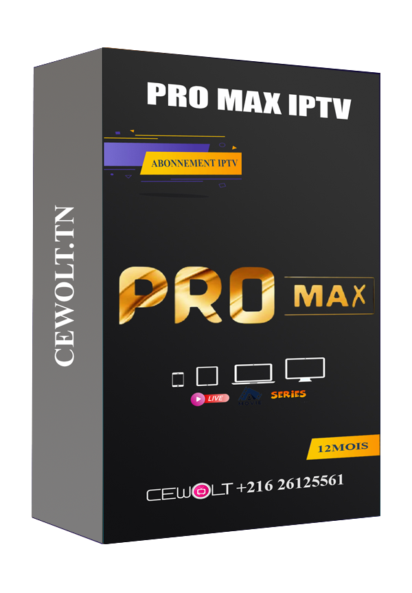 Abonnement Pro max iptv test 24/h