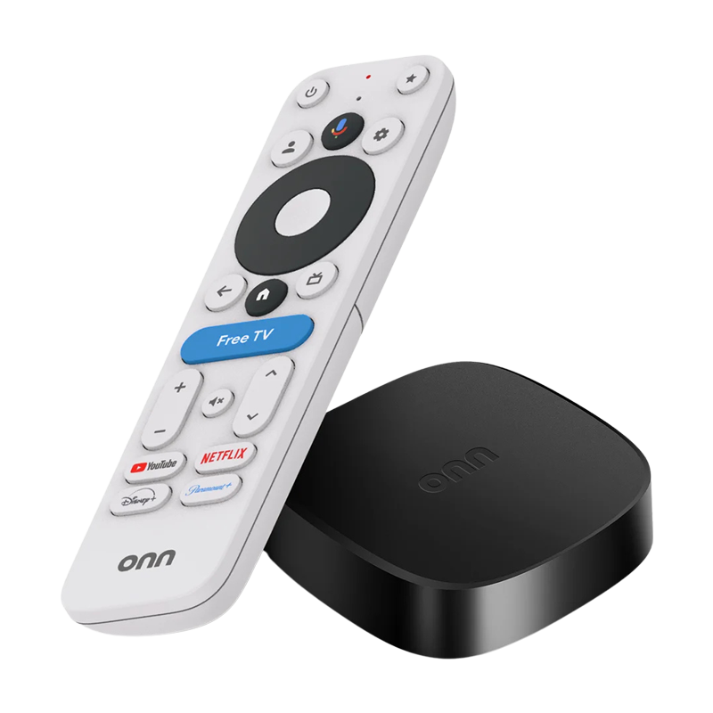Onn+ Streaming Device with Google TV, 4K
