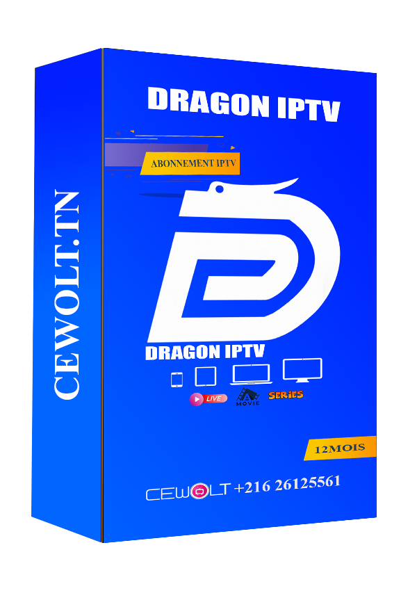 Abonnement dragon iptv 12mois
