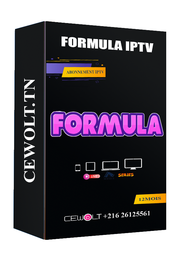 ABONNEMENT FORMULA TV 12MOIS