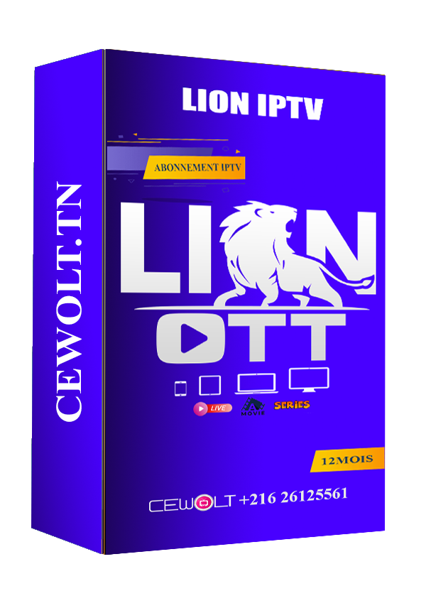 ABONNEMENT LION OTT TV 12MOIS
